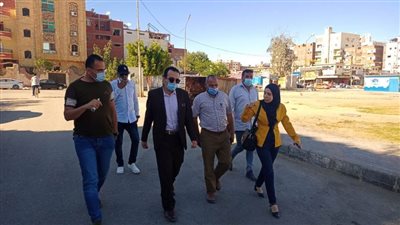 نائب محافظ الإسماعيلية يتفقد مناطق  مخطط التطوير  بنطاق حي ثالث  