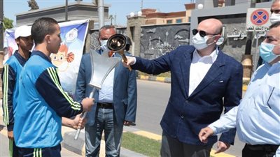 انطلاق شعلة أولمبياد الطفل المصري ببني سويف