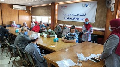 الهيئة الإنجيلية تختتم فعاليات ورش إدارة أزمات كورونا ببني سويف 