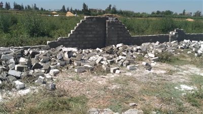 إزالة 3 حالات تعدٍ على الأراضى الزراعية فى حملة بالبحيرة