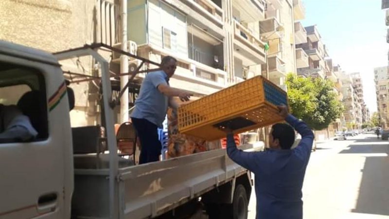 رفع الإشغالات والتعديات