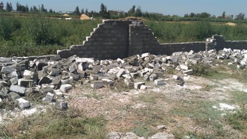 جانب من إزالة التعديات