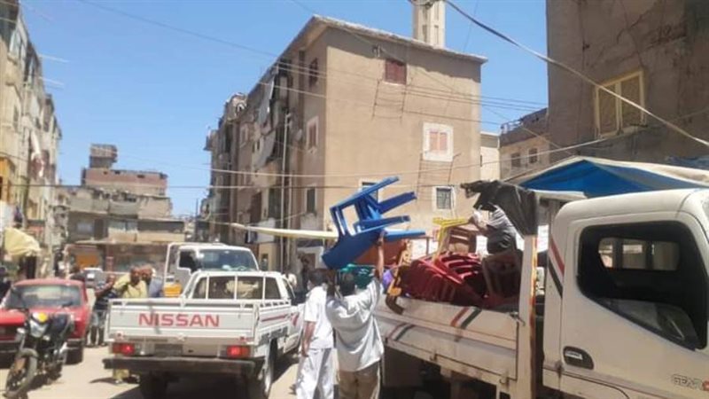 رفع الاشغالات و التعديات