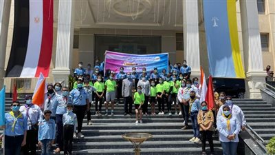 محافظ الإسكندرية يطلق شعلة أولمبياد الطفل المصري