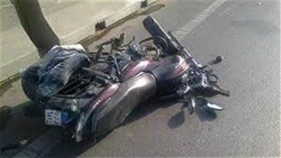 مصرع عامل في حادث دراجة بخارية بطما سوهاج