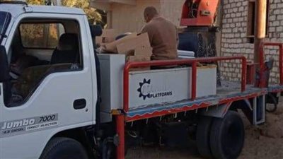 تطوير منظومة الإنارة بقرى واحة الخارجة في الوادي الجديد 