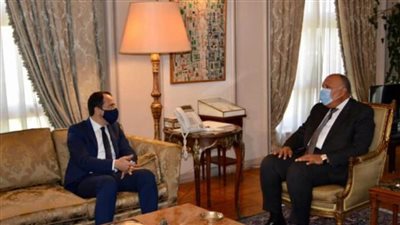 شكري يستقبل وزير خارجية قبرص للتشاور بشأن القضايا الإقليمية 