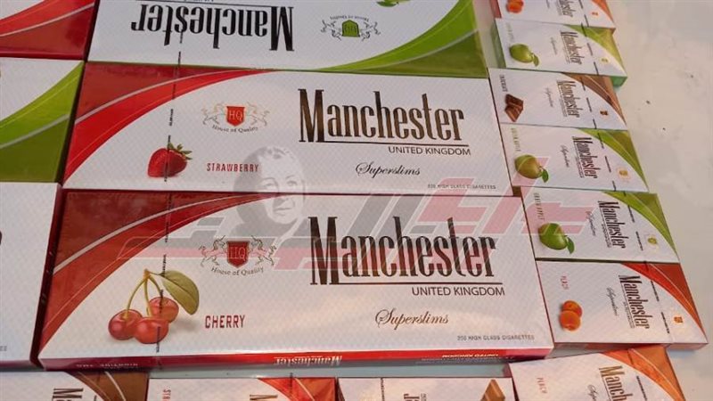 السجائر المضبوطه