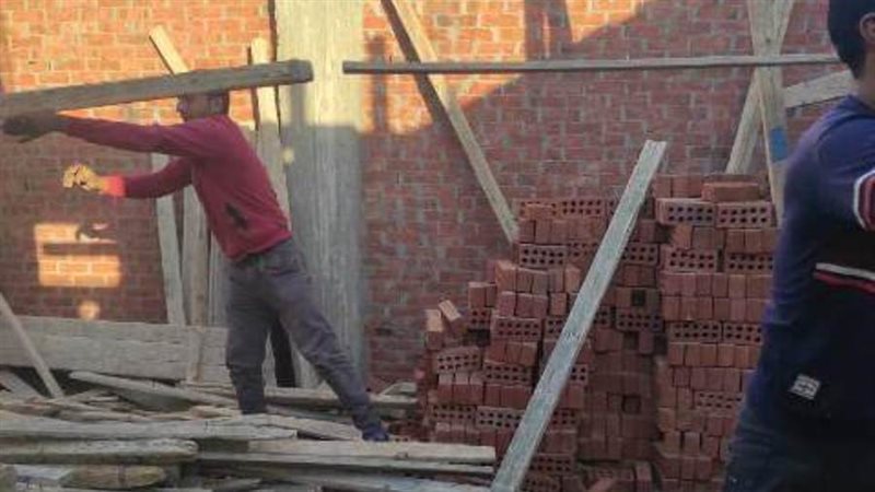 إزالة تعديات البناء