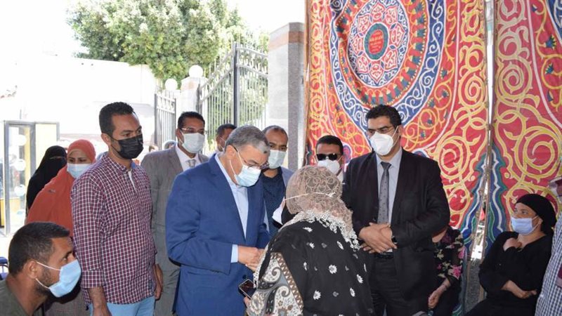 محافظ المنيا يتفقد