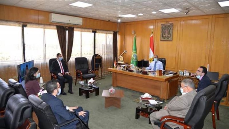 جانب من الزيارة