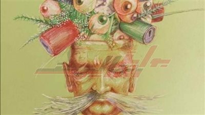 الفنان أحمد مرسي في أولى معارضه الفنية بدار الأوبرا