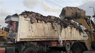 رفع ٧٠٠ طن من القمامة بسيدي شحاتة بكفر الدوار