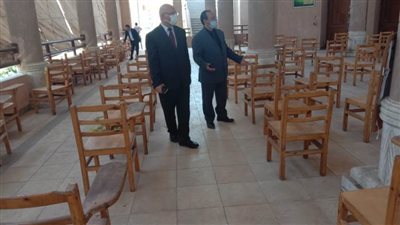 المشرف على قطاع خدمة المجتمع يتفقد كليات جامعة بنها