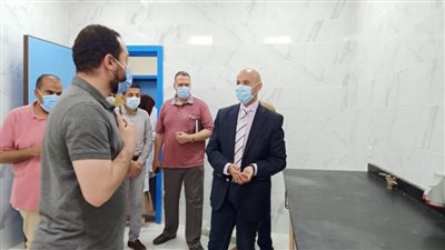 وكيل صحة الشرقية يتفقد أعمال التطوير بمستشفى الصدر بالزقازيق 