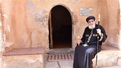 للعظة وبحث أمورالدير ..البابا تواضروس يزور دير أبو مقار (صور)