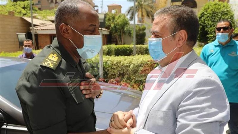 محافظ المنوفية يستقبل