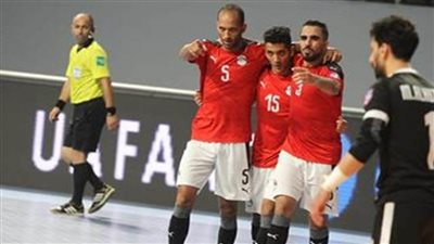 منتخب مصر يتأهل لنصف نهائي كأس العرب لكرة الصالات بالفوز على البحرين