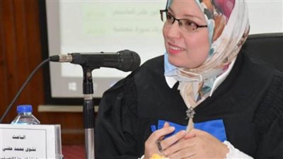 تهنئة للزميلة نشوى يوسف لحصولها على الماجستير بتقدير ممتاز