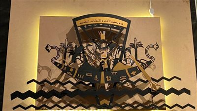 طلاب الفنون التطبيقية يشاركون فى تجميل ميادين العاصمة الإدارية