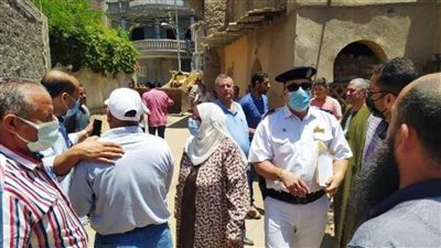 إزالة 496 مترا على أرض أملاك دولة وردع المخالفين بالشرقية 