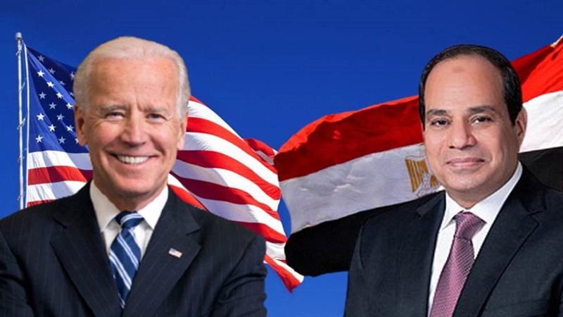 بايدن والسيسي