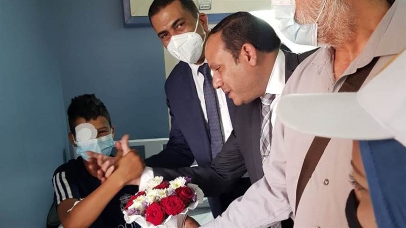 حماه الوطن يزور المصابين