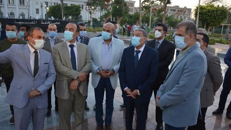 محافظ المنيا يتفقد