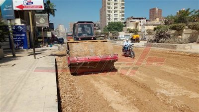 خطة لاستكمال رصف الطرق بكفر الشيخ