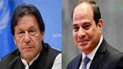  الرئيس السيسي يتلقى اتصالاً هاتفياً من رئيس الوزراء الباكستاني 