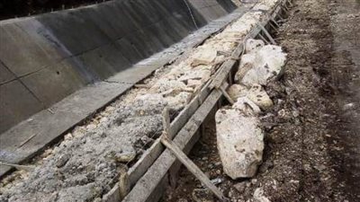 بتكلفة 56 مليون جنيه  تأهيل وتبطين ترعة بحر الحجر بههيا