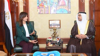وزيرة الهجرة ورئيس البرلمان العربي يتفقان على إقامة مؤتمر ثقافي لتعزيز قضية الحفاظ على الهوية