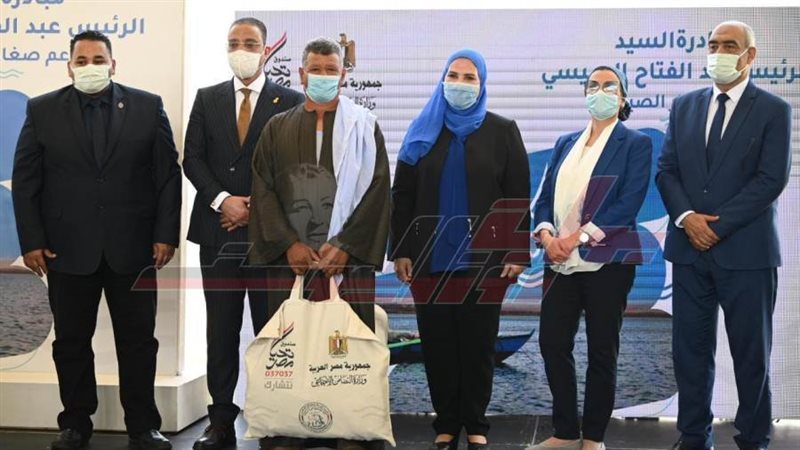 وزيرة التضامن خلال