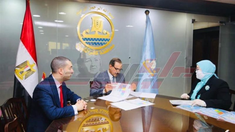 محافظ كفرالشيخ ووكيلة