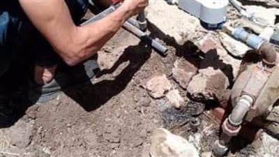 توصيل 9 عدادات مياه بالمجان للأسر الأكثر احتياجًا بمنشأة أبو عمر