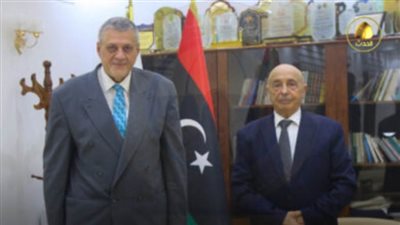 رئيس مجلس النواب الليبي يؤكد وقوفه التام مع وزارة الداخلية لفرض الأمن والقانون في البلاد