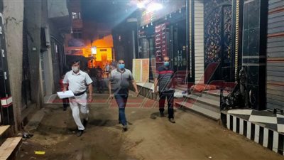 استمرار تحرر محاضر للمخالفين لقرارات الغلق بكفر الشيخ