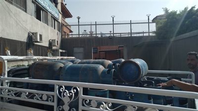 تموين العجمي تضبط أسطوانات بوتاجاز مدعمة قبل تداولها في السوق السوداء