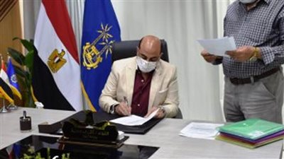 محافظ أسوان يعتمد المخطط الإستراتيجي العام لمدينة الرديسية