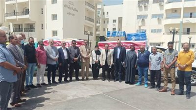 حماة الوطن يقدم مساعدات طبية بقيمة ٥٠٠ ألف جنيه لمستشفي العريش العام