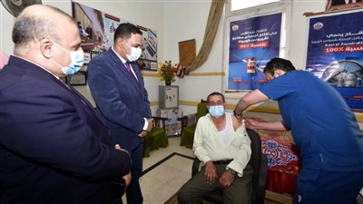 تطعيم 3000 من أعضاء اللجان الامتحانية بالدقهلية