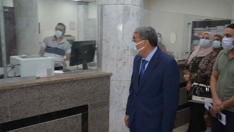 محافظ المنيا يتفقد