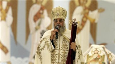 البابا تواضروس يصلي قداس عيد دخول السيد المسيح أرض مصر بكنيسةٍ أبي سرجة بمصر القديمة