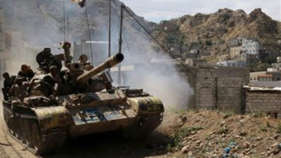 قتلى وجرحى من الحوثيين بنيران الجيش اليمني في الجوف