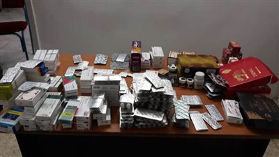 ضبط مركز طبي غير مرخص وأدوية مجهولة المصدر بالدقهلية