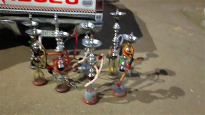 تحرير 41 محضر عدم ارتداء كمامات ومصادرة الشيش في حملة بالبحيرة