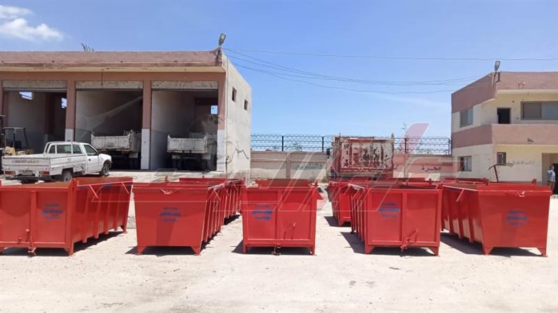 الحاويات الجديدة