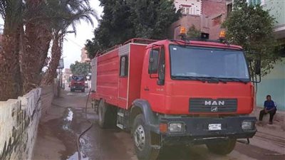مصرع مزارع وإصابة عاملين أثناء مشاركتهم في إخماد حريق بسوهاج