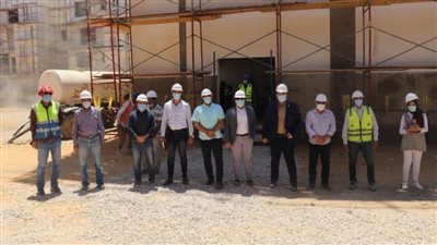 جولة تفقدية لإدارة مشروع التأمين الصحي الشامل للسويس