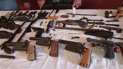 أجهزة الأمن تضبط 32 قطعة سلاح ناري و116 قضية مخدرات